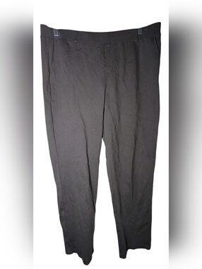 Mary Crafts Grey Stretch Ponté Knit Dress Pants Sz 18